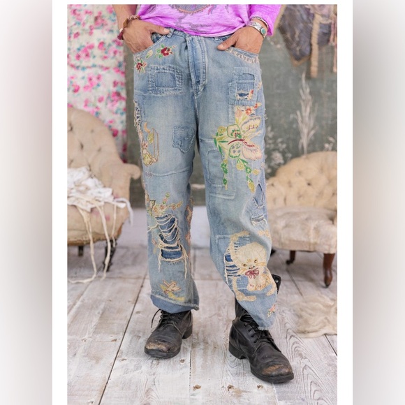 Magnolia Pearl Denim - Magnolia Pearl Lil' Friends Miners Denim OSFM